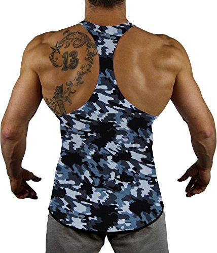 99GYM Version2 MOSTMUSCULAR CUT Bodybuilding Fitness Stringer in 14 Farben muscle Muskel Shirt - 2