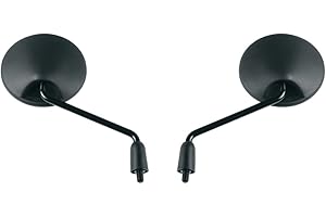 MOTORSPORTGOETZ Coppia di specchietti adatti per Honda XL/XR/FMX/NX/XRV 250/500/600/650/750 Transalp