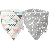 Itaar Babylätzchen Bandana Lätzchen Bib Baumwolle Unisex 2 Stück