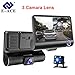 Produktbild Voiture DVR 3 Caméras Objectif 4.0 Pouce Dash Caméra Double Objectif Avec Caméra De Recul Enregistreur Vidéo Registrator Auto Dvrs Dash Cam