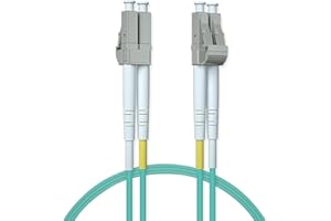 IPOLEX OM3 LC/LC Cavo Patch Fibra 5m, 50/125 Cavo Fibra Duplex Multimodale Fiber Optic Cable LSZH per 10Gb/Gigabit SFP Transceiver