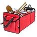 Produktbild PXQ Auto Boot Organizer Taschen Faltbare Stamm Aufbewahrungsbox Oxford Stoff Mehrzweck Tragbare Große Beste Auto Organizer für alle Fracht,Red