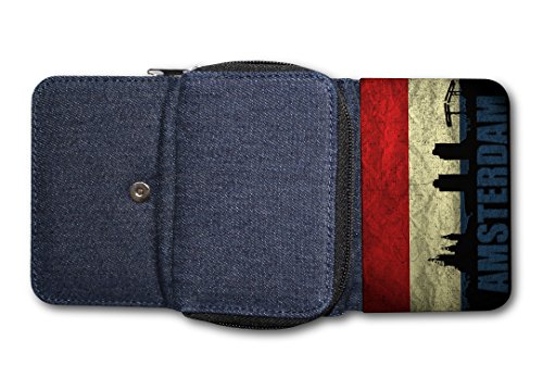 Damen Tasche Geldbörse Portemonnaie Holland Amsterdam