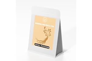 HANFANGLING HANGFANGLING Ginseng and Maca Tea, Increase Stamina,Promote Blood Circulation, Enhance Immunity, Regulate Mood, Improve Cognition, Enhance Memory(20 Teabags)