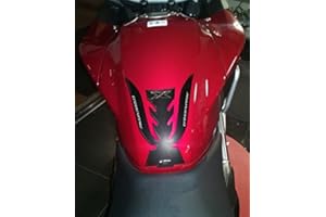 labelbike - 3D Resin Gel Stickers for Motorcycle Tank Pad Compatible with Honda CROSSRUNNER