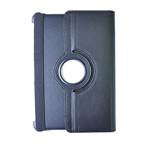COOVY® 360° ROTATION COVER FÜR SAMSUNG GALAXY TAB 10.1 N GT-P7500 GT-P7501 GT-P7510 GT-P7511, TAB 2 10.1 GT-P5100 GT-P5110 SMART HÜLLE TASCHE ETUI CASE SCHUTZ STÄNDER Farbe schwarz - 8