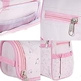 Versand aus Deutschland! 4tlg. Wickeltasche Babytasche Pflegetasche Reisetasche Baby Pink - 5