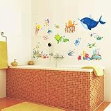 Decowall DW-1311 Unter dem Meer Wandsticker Wandaufkleber Wandtattoo Kinderzimmer - 2