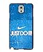 Produktbild By EternalaCovere - Samsung Galaxy Note 3 Hülle Case Just do it Nike Trendy Brand Logo Drop Protection Dust proof Hard Plastic Protective Hülle Case Cover