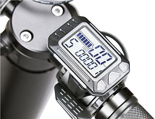 GOCLEVER City Rider Black 5 LG Akku E Bike Scooter Elektroroller LED-Beleuchtung LCD-Display LG Akku 6,6Ah 250W 20 km/h - 5