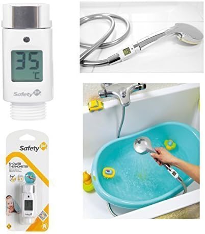 Baby Digital Shower Head Temperature Tester Thermometer Waterproof LCD Safety 1s