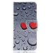 Produktbild Huawei Honor 10 Hülle, Honor 10 Handyhüle, Alfort Prämie PU Leder Schutzhülle Messerform Magnetische Schnalle Farbig Lederhülle Tasche Wallet Case Cover für Huawei Honor 10 Smartphone 5.84" mit Kartensteckplatz und Standfunktion ( Herzförmige Wassertropfen )