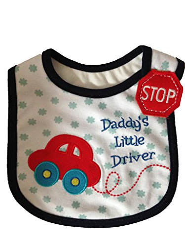 JT-Amigo 4er Set Baby Jungen Lätzchen, Baumwolle, Wasserdicht, verschiedene Motive - 5