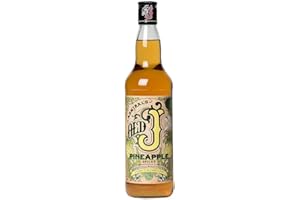 OLD J SPICED Admiral’s Old J Pineapple Spiced Rum - 35 Percent ABV - 70cl Bottle