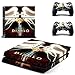 Produktbild Playstation 4 + 2 Controller Aufkleber Schutzfolie Set - Diablo 3 (9) /PS4