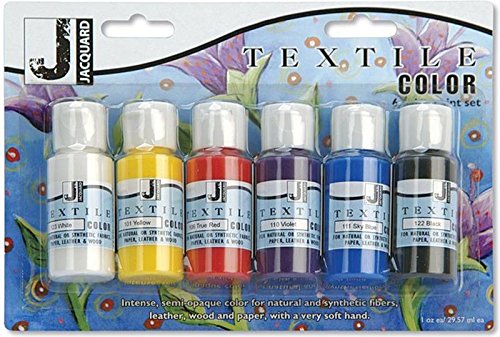 Jacquard Produkte Jacquard Textil Farbe Paint Set, 6 Stück