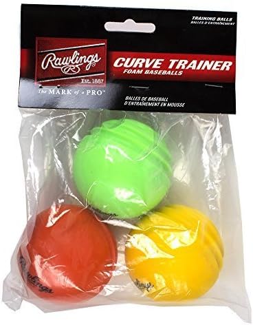 Rawlings Curve Ball Hit Training Set (Pack of 6) by Tanners Baseball Accessories