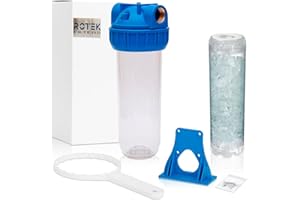 ROSMMEL Filtro Anti-Cal y Anti-Corrosión con Polifosfatos | Protección Total para Toda la Casa