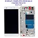 Produktbild Glas Bildschirm Display lcd Touchscreen Huawei P8 Lite weiß white Original Komplett Rahmen Gestell Frame ale-l21