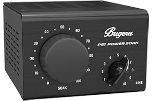 Bugera POWER SOAK PS1 - Attenuatore passivo da 100 Watt per amplificatori per chitarra e basso, con uscita microfono emulato