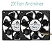 Produktbild Kühlung Fan, yuyoug 2 x 6000RPM Lüfter Ersatz Pin Stecker für Antminer Bitmain S7 S9