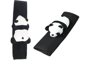 JYTDBCS Car Panda shoulder protector Seat belt protector children's neck soft creative cartoon cute interior decoration