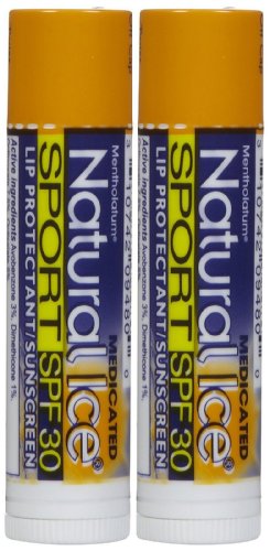 Natural Ice Lip Protectant/sunscreen sport SPF 30, 0.16-Ounce Tubes (Pack of 12) by Natural Ice [Beauty]
