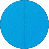 tectake 800712 Bâche à Bulles Piscine Ronde de Protection, Adaptable à la Taille souhaitée, Bleu - Plusieurs modèles - (2,5 m | no. 403106)