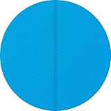 tectake 800712 Bâche à Bulles Piscine Ronde de Protection, Adaptable à la Taille souhaitée, Bleu - Plusieurs modèles - (2,5 m | no. 403106)