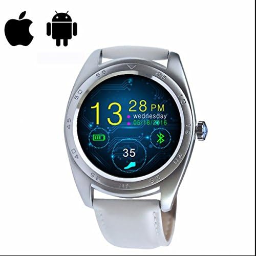 Outdoors Fitness Sport Watch,Multi-function,Distance Calculator Sport Activity Trackers,HD IPS LCD Round Screen,Simple Fashion Design,Touch Screen Smart Watch Healthy watch for Android,IOS