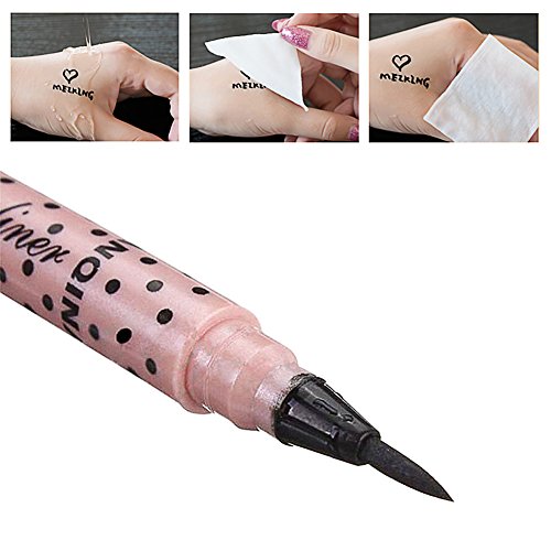 Fashion Liquid Wasserdichte Eyeliner Gel Make Up Eye Liner Schatten Gel Schwarz Kosmetik 2 Typen zur Wahl - 5