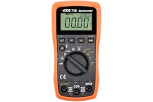 GuliTech VICTOR/RuoShui Multifunction Calibration 71B/71A 4-20mA Signal Generator DDS Multifunction Calibration Current Voltage Signal Pressure Thermocouple Signal Source(VICTOR 71B)