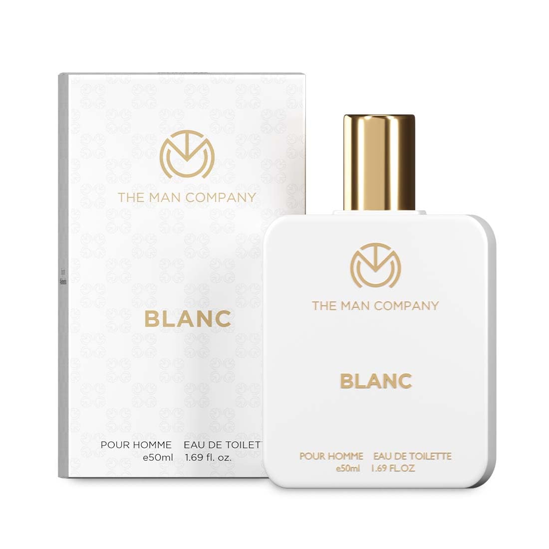 The Man Company Blanc Edt Perfume - Musk, Citrusy & Aromatic Scent For Men| Premium Long-Lasting Fragrance Spray | Gift For M