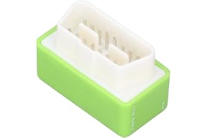KIMISS Economy Fuel Saver Eco, ABS OBD2 ECO Fuel Save Power Chip Tuning Box 15% ABS Verde Universale per Auto Dal 1996