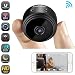 Produktbild Mini Kamera,Ansteker WiFi Überwachungskamera Drahtloses HD Kamera 1080P mit Bewegungserkennungs Nachtsicht Überwachungskameras, Kindermädchen Haustier Cam für iPhone/Android Telefon/iPad / PC
