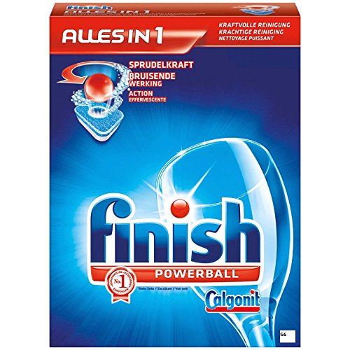 Preisvergleich Produktbild Finish / Calgonit alles in1 / Powerball / Geschirrreiniger / Spülmaschinentabs (6x56 tabs)