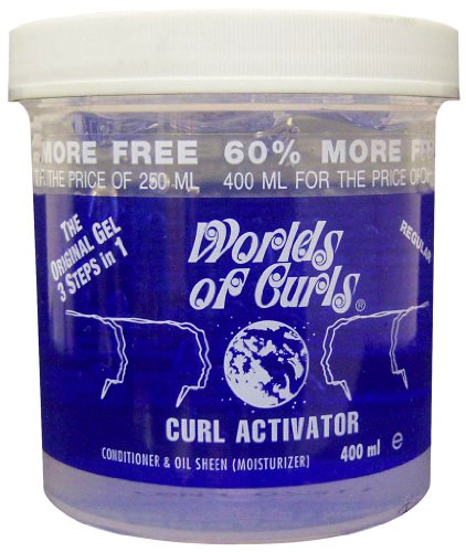 World of Curls Gel Activator - Regular Bonus 480 ml (Pack of 6)