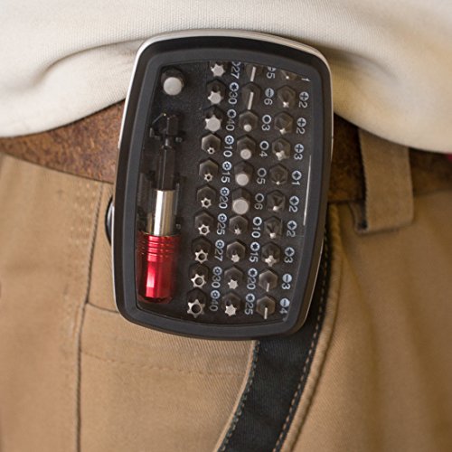 Ultrawork 32-teiliges Schrauberbit-Set, Bitsatz mit magnetischem Universalhalter - 4