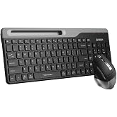A4tech A4 TECH FB2535C Bluetooth + 2.4Ghz Nano Q Turkish FN-Multimedia Keyboard+ Rechargeable Mouse SET