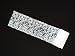 6 Pc Tips Nail Art Transfer Sticker Foil Sticker on each 1.2 m White