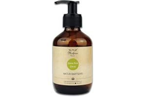 MEIßNER - TREMONIA - Meißner Tremonia - 200ml Bartseife "Stone Pine Citrus" - Bartshampoo ohne künstliche Zusatzstoffe - veganes Bartshampoo für Männer mit Bio-Olivenöl für intensive Pflege - Für die tägliche Bartpflege