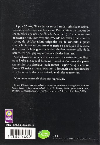 Book's Cover of Gilles Servat Portrait