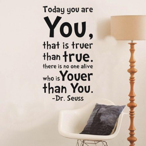 Wall Sticker Paper Mural Art Decal Home Room Decor Office Wall Mural Wallpaper Art Sticker Decal for Home Bedroom Today You Are You