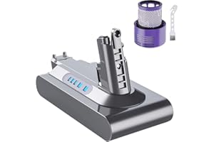 BATTOOL 8000mAh/8.0Ah V10 Li-ion Akku Ersatzakku für Dyson V10 Akku Kompatibel mit Dyson SV12 V10 Animal V10 Absolute V10 Motörhead V10 Fluffy V10 Total Clean Staubsauger