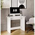 Torche Study Table For Adults, Study Table For Students, Computer Table, Office Table,Home Office Writing Study Desk, Ideal For Work From Home, Easy Installation (Frosty White, Matte)