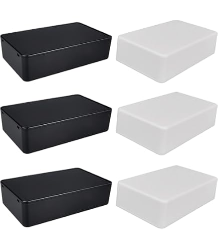 Scatole Di Giunzione Elettroniche GTIWUNG - 6 Pezzi 10x6x2.5cm, Impermeabili, Per Cablaggi E Progetti DIY - Foto 4