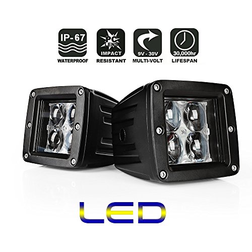 Preisvergleich Produktbild 2*AFTERPARTZ® Flutlicht LED Arbeitsscheinwerfer Werkstattleuchte (F3 20W)