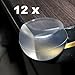 BBAC021 HUGBB? New Tables Desk Shelves Worktops Ball Shaped Soft Corner Protectors For Baby & Child--PACK OF 12