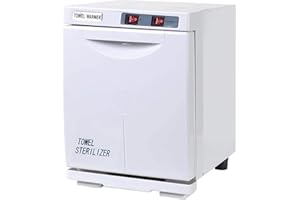 COJJ Hot Heat Towel Warmer for Facials Bathroom Cabinet 5L for Spa Hair Beauty Barber Equipment Scissor Health Steamer