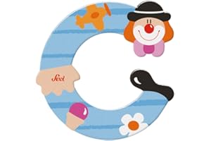 Trudi Sevi 81739 - Lettera C Clown, Colori Assortiti, 1 pezzo